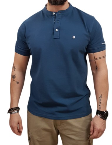 Rebase - 251RPS-3041 - Polo Mao - Indigo - Μπλούζα POLO