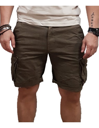 Superdry - M7110433A 8TQ - Core Cargo Short - Chive Green - Βερμούδα