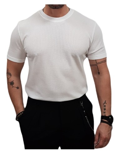 Vittorio Artist - 200-25-023 - White - Μπλούζα πλεκτη