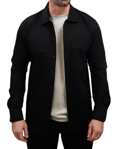 Makan - 260-954 - Giulio - Nero - Overshirt Πουκάμισο