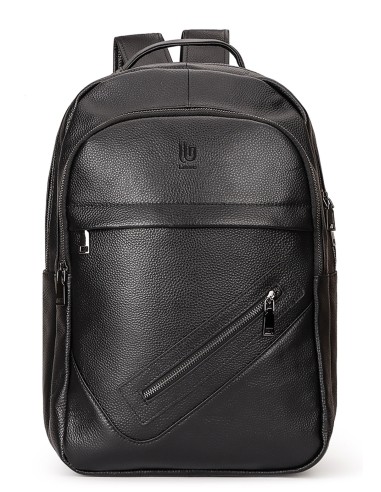 Legend - LGDBAG-2027 - Black - Δερμάτινη Τσάντα Πλάτης