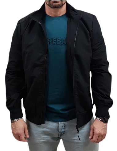 Rebase - 251RJK-2031- Black - Μπουφάν Αντιανεμικό