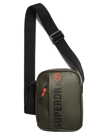 Superdry - Y9110268A 1KM - Tarp Cross Body Bag - Surplus Goods Olive Green - Τσαντάκι Ώμου