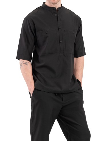 Vittorio Artist - 300-25-Porto - Black - Overshirt Πουκαμίσα