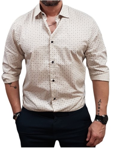 Vittorio Artist - 800-24-522 - Beige - Πουκάμισο