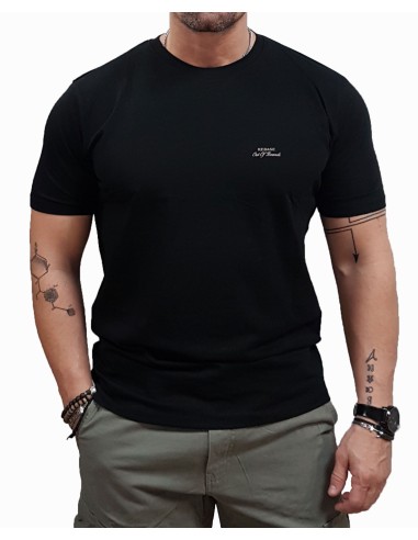Rebase - 251RTS-9014 - Black - Μπλούζα Μακό