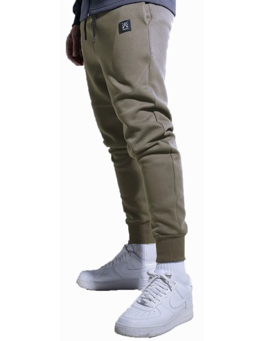 Vinyl Art - 07715-04 - ESSENTIAL SWEATPANTS - Khaki - Φόρμα