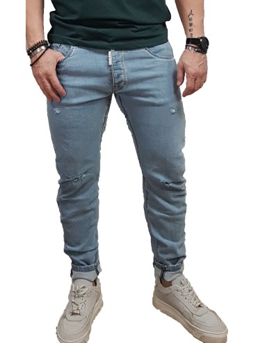 Cover - Q1852-30-Oregon - 3D Loose Fit - Denim Blue - παντελόνι Jeans