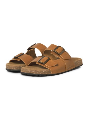 Jack&Jones  - 12231423 - Jfw Louis Leather Sandal - Honey - Σαγιονάρες/Σανδάλια