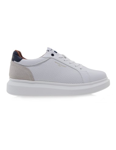 Renato Garini - Ace - U57000923P35 - White/Navy/Ice Suede - Παπούτσια
