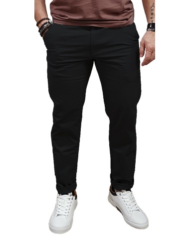 Rebase - 251RCP-4028 - Black - Παντελόνι υφασμάτινο chinos
