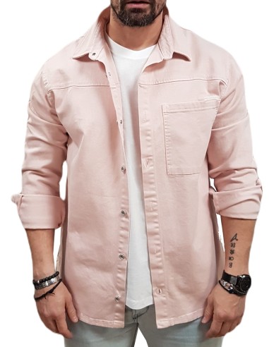 Cover - I0175-30 - Over - Light Pink - Regular Fit - Πουκάμισο