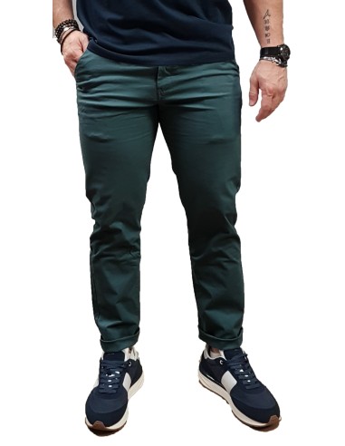 Rebase - 251RCP-4028 - Smalt Blue - παντελόνι υφασμάτινο chinos