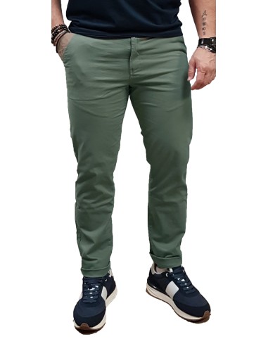 Rebase - 251RCP-4028 - Lt Olive - παντελόνι υφασμάτινο chinos