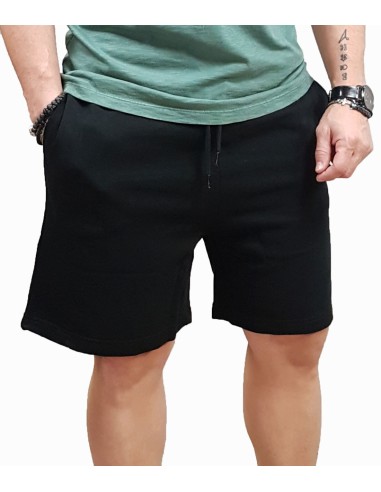 Jack&Jones - 12268448 - Jpst Gordon Charge Sweat Short Mid SN - Black - Βερμούδα