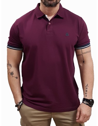 Visconti - 2810-2 - Bordo - Regular Fit - Μπλούζα Μακό