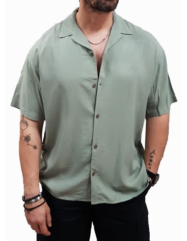 Jack&Jones - 12268443 -  Jje Jeff Solid Resort Shirt SS SN - Iceberg Green -  Πουκάμισο