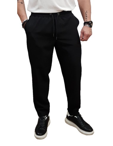 Vittorio Artist - 500-25-Mezzo - Black - Παντελόνι υφασμάτινο