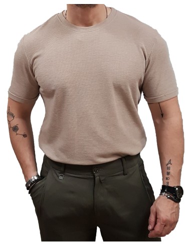 Vittorio Artist - 200-25-023 - Beige - Μπλούζα πλεκτή